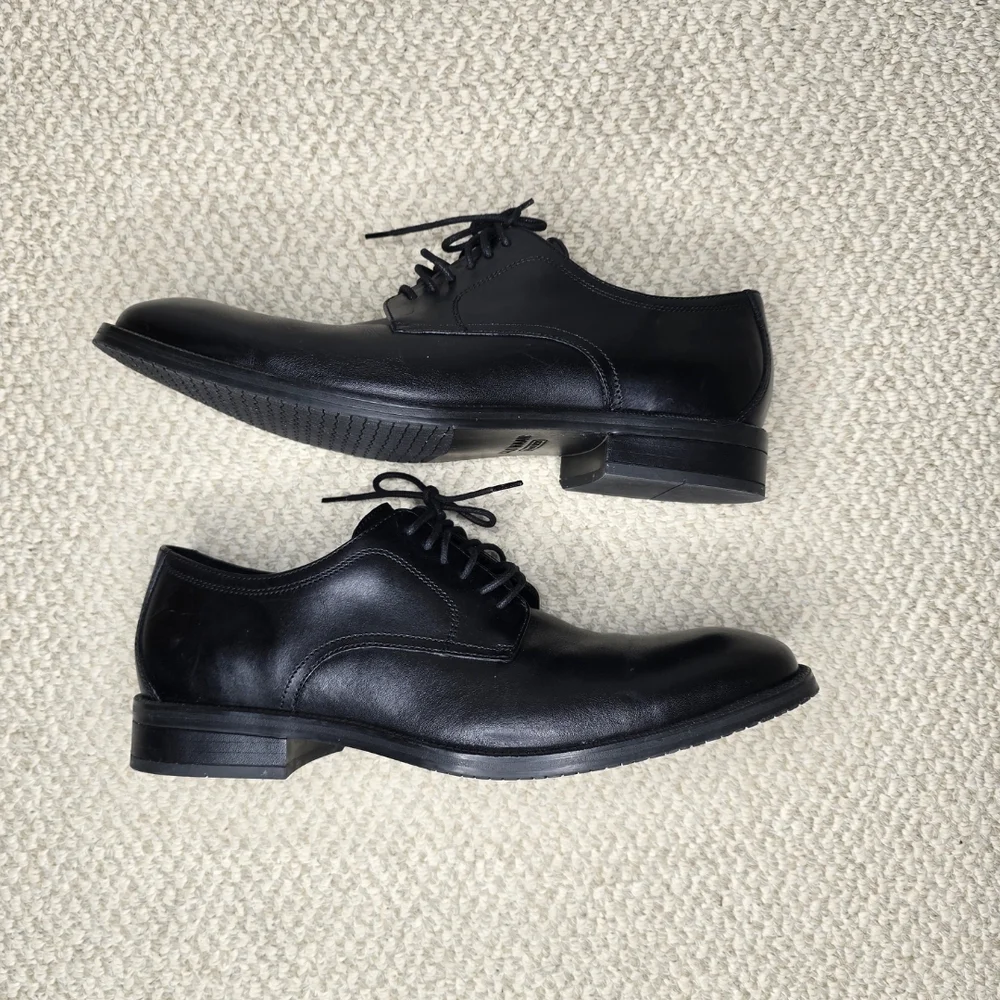 Cole Haan Men's Classic Black Leather Oxfords Size 9 Like New